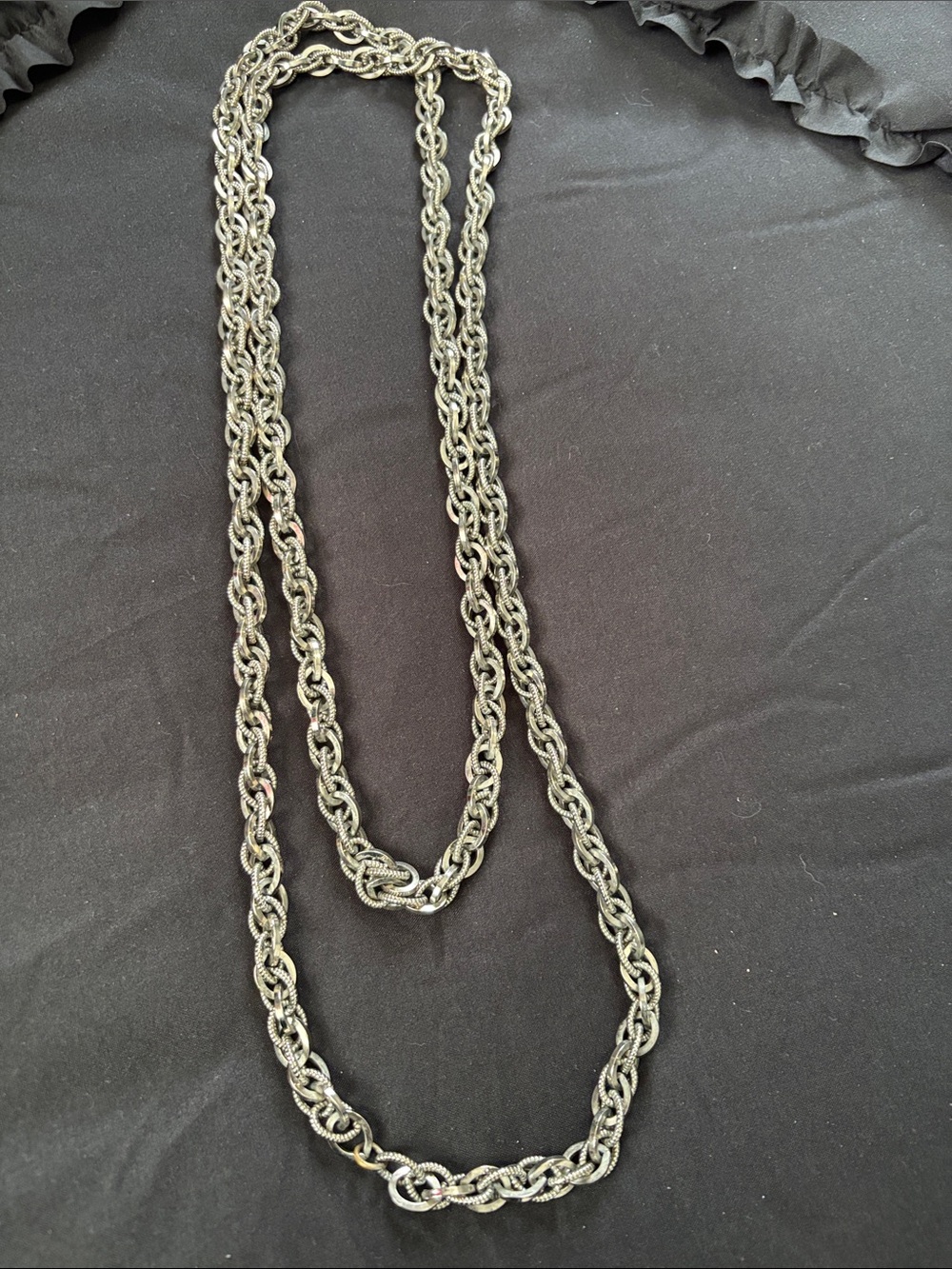 Vintage extra long multi use necklace